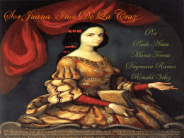 Presentacion Sor Juana Ines de la Cruz