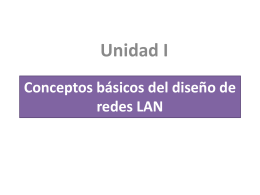 Conceptos básicos del diseño de redes LAN - eliudjb