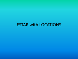 ESTAR with LOCATIONS