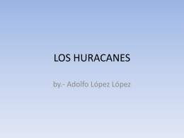 LOS HURACANES - trabajos-etrategias