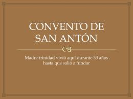 CONVENTO DE SAN ANTÓN
