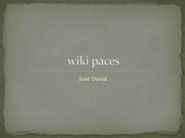 wiki paces
