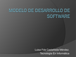 Modelo De Desarrollo de Software