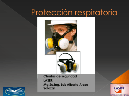 Protección respiratoria - Luis Alberto Arcos Salazar