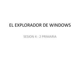 EL EXPLORADOR DE WINDOWS (257098)