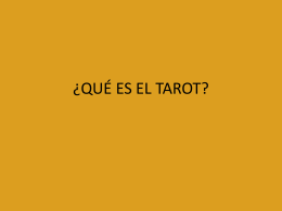 0. Qué es el Tarot
