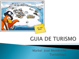 GUIA DE TURISMO