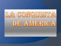 LA CONQUISTA DE América