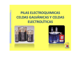 Celdas Electroquímicas