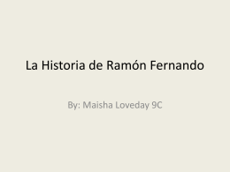 La Historia de Ramón Fernando