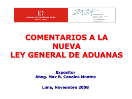 Diapositiva 1 - CÁMARA DE COMERCIO SUIZA EN EL