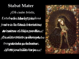 Stabat Mater - Capilla De Oración Católica