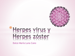 Herpes virus y Herpes zóster