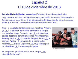 Spanish 1– 8/27 - Judson Independent School