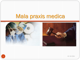 Mala praxis medica
