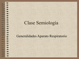 Clase Semiología - UDH Hospital Alemán