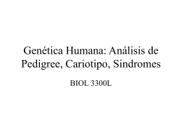 Genetica Humana: Análisis de Pedigree