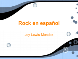 Rock en español