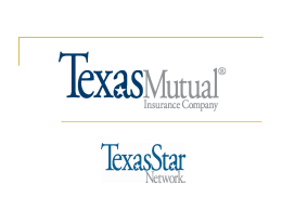 Texas Mutual Insurance Company Network Option