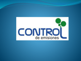 Sistema de control de emisiones