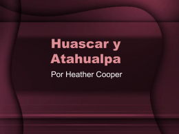 Huascar y Atahualpa