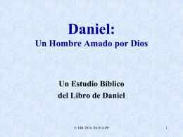 Daniel: Un Hombre Amado por Dios