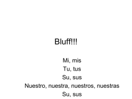 Bluff!!!