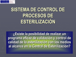 Sistema de Control de Procesos de Esterilización
