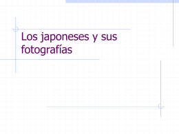 Los japoneses y sus fotografías