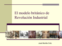 El modelo británico de Revolución Industrial