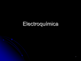 Electroquímica - QUIM3002