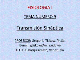 FISIOLOGIA I