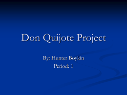 Don Quijote Project