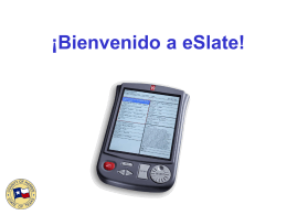 Welcome to eSlate!