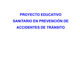 Accidentes de Transito - Gobierno de Santa Fe -
