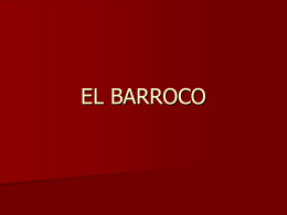 EL BARROCO - DEPARTAMENTO DE MÚSICA