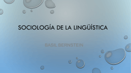Sociología de la lingüística