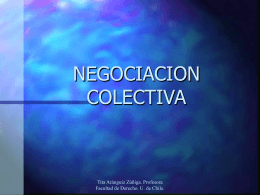 NEGOCIACION COLECTIVA