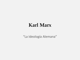 Ayudantía Karl Marx