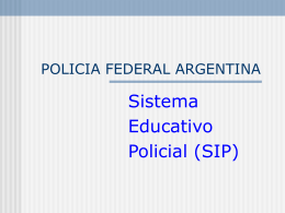 POLICIA FEDERAL ARGENTINA