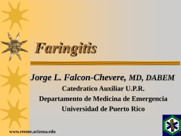Faringitis - Reeme.arizona.edu