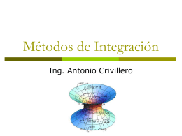 Métodos de Integración