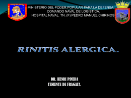 RINITIS ALERGICA