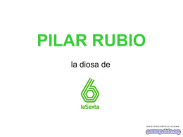 PILAR RUBIO