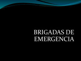 BRIGADAS DE EMERGENCIA