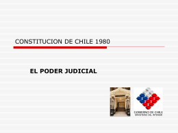 CONSTITUCION DE CHILE 1980