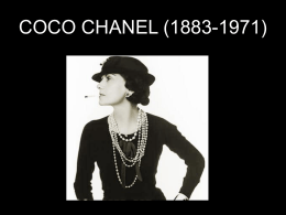 COCO CHANEL (1883-1971)