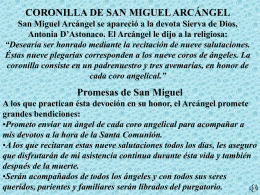 Coronilla a San Miguel Arcángel