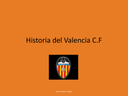 Historia del Valencia C.F - MURAL
