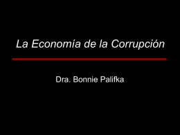 CORRUPCIÓN